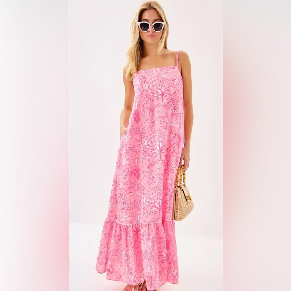 Lilly Pulitzer Rozalie Linen Maxi dress